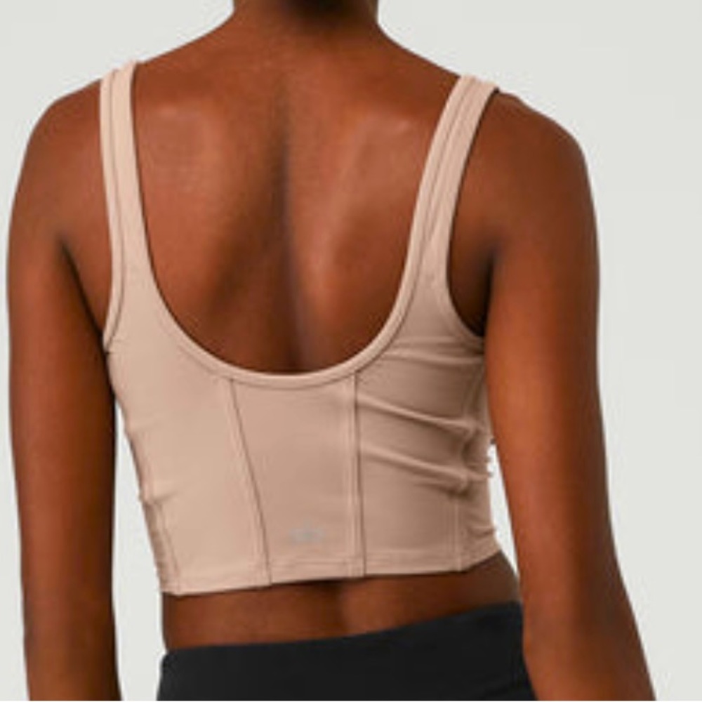 ALO Airbush Mesh Corset Tank